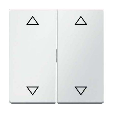 BERKER 16446089 WIPPEN MIT AUFDRUCK SYMBOL PFEILE BERKER Q.1 POLARWEIß, SAMT