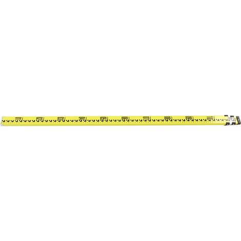 Doppelseitiges Teleskoplineal mit zwei Skalen, aus Aluminiumlegierung, einziehbares Messlineal, 3 Meter (1/5)