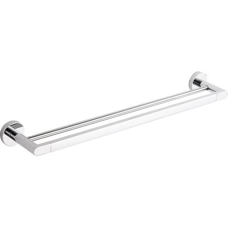 Mexen Tiber double porte-serviettes, Chrome - 7050525-00 (1/2)