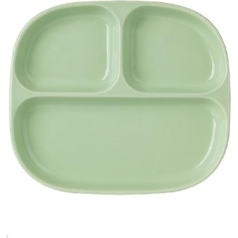 1 Assiette 3 Compartiments,Porcelaine,Contrôle Portion,Régime,Cuisine Domestique (1/5)