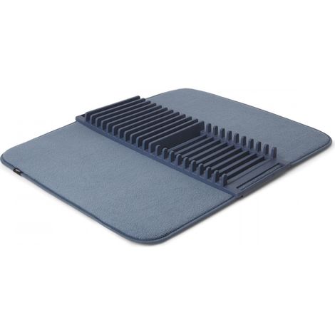 Tapis de séchage vaisselle pliable Udry Bleu denim (1/5)