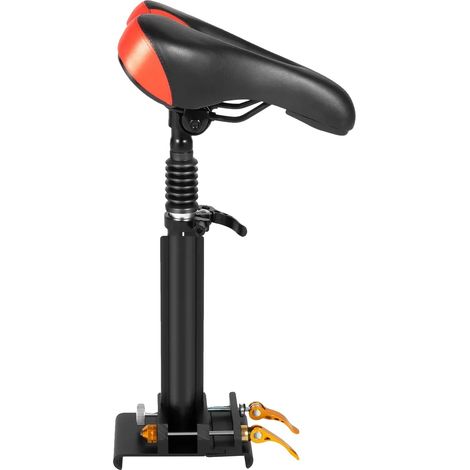 Asiento de movilidad ajustable, cojín ergonómico, fácil instalación, negro. (1/2)