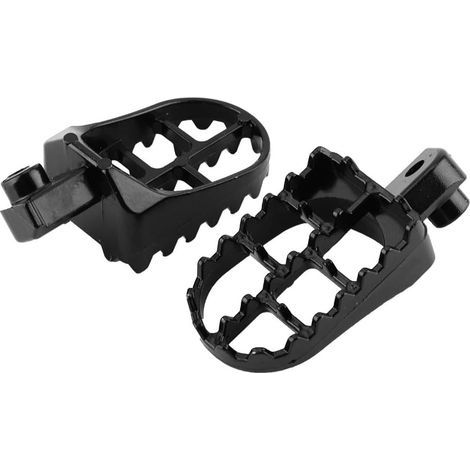 Pieds en Aluminium de Moto avec un Réglage de la Surface Non glissé pour PW50 PW80 TW200, Installation Facile pour les Cyclistes de Vélo (1/5)