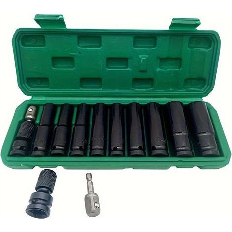 Coffret de 11 douilles à chocs 1/2\ (1/4)