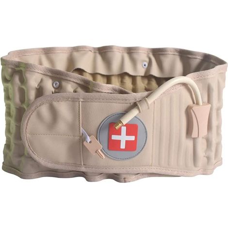 Ceinture De Soutien Lombaire Gonflable - Décompression Vertébrale - Pour Soulagement Des Douleurs Lombaires - Taille Réglable 74 À 125 Cm - 1 Pièce