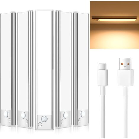 eclairage led cuisine sous meuble avec 3 câbles USB (1/5)