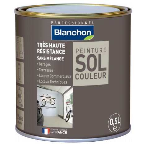 Polyurethan-Bodenfarbe Farbe 0.5L