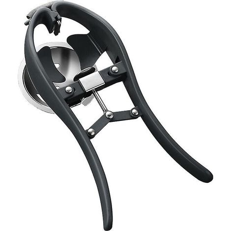Ouvre-œuf en acier inoxydable 304 (1 pièce), ouvre-coquille, batteur à œufs rapide, batteur à œufs 2 en 1, ouvre-œuf et séparateur de jaune, noir (1/5)