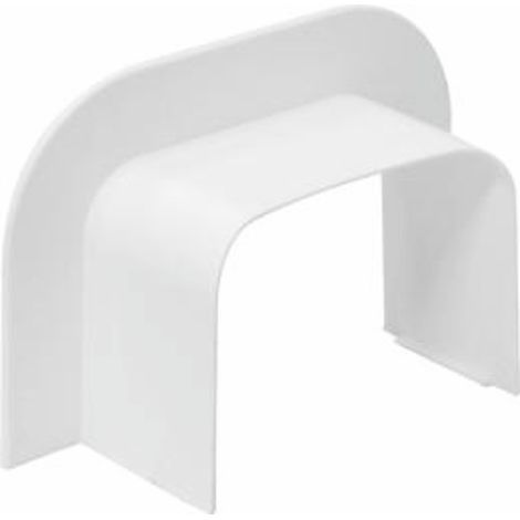 Canale passaggio a muro per canali 65x50mm Bianco Arnocanali NSP5065.3
