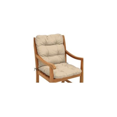 Coussin extérieur 100x50x8 cm – Rembourrage épais 8 cm – Tissu résistant aux UV – Fixation facile pour chaises de jardin (1/5)