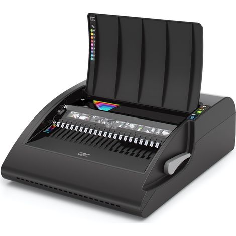 GBC CombBind C210E Rilegatrice a pettine 450 fogli Nero (1/2)