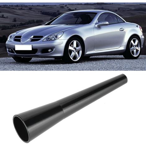 Antenne courte décorative pour Mercedes R171 SLK Classe SL 200 230 280 300 320 350 500, style original, noir mat, fixation facile, accessoire auto extérieur (1/5)