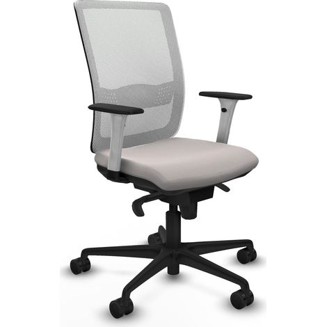 Silla de oficina piqueras y crespo Haches blanco cómoda ergonómica (1/2)