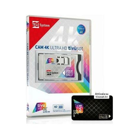 Telesystem CAM tivùsat 4K Ultra HD (1/2)