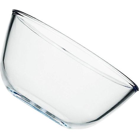 1 bol à salade en verre de style japonais, blanc, compatible avec un usage domestique (1/5)