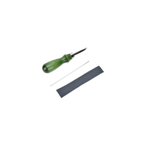Professioneller 0,6–1,4 mm Fasenschneider, DIY-Zubehör für Lederarbeiten, Kantenschneidwerkzeug (1 mm) – Crezuo