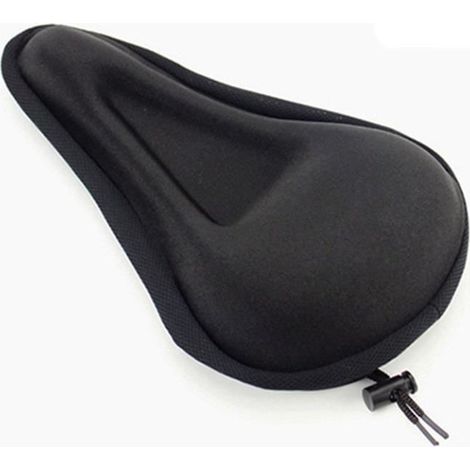 Fente triangulaire - Housse rembourrée de selle respirante 3D douce pour vélo de montagne,recouvre-siège de b