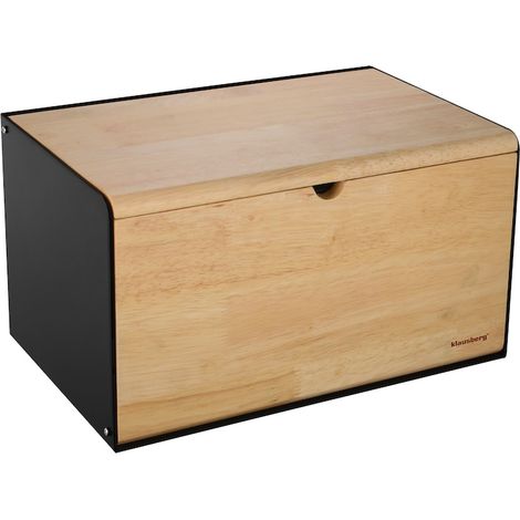 Boîte à pain, Kb-7386, en acier et en bois (1/4)