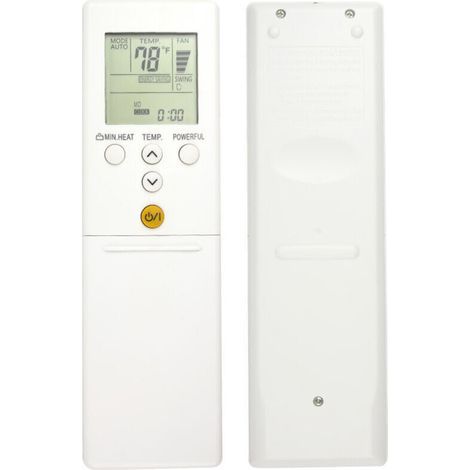Lntyq – Fujitsu AR REM1U Klimaanlagen-Fernbedienung – Duale Fahrenheit/Celsius-Anzeige – Schiebemechanismus – Robustes ABS-Material (1/5)