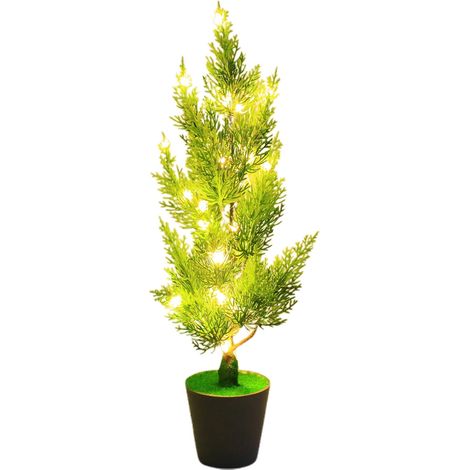 Arbre Lumineux LED - Plante Artificielle Simulée - Décoration Intérieure pour Chambre à Coucher - Alimentation USB - 1 Pièce (1/5)