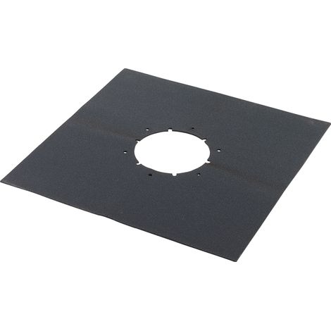 Manchon d'étanchéité 4948.39 en caoutchouc noir de 100 mm