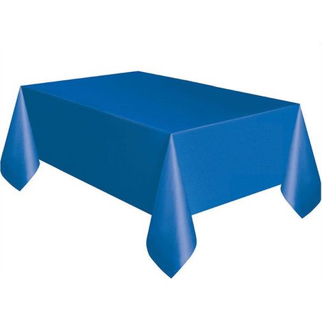 Tablecloth - PVC Rectangular Table Cover - 183 x 137 cm - Waterproof Stain Resistant - For Indoor Outdoor Dining Party - 1 Piece (1/4)