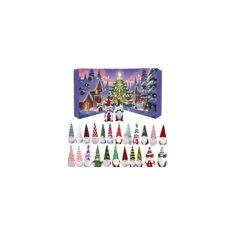 Mystery Box Advent Calendar 2026: 24 Christmas Gnomes & Collectible Figurines - Original Gift, Festive Countdown (1/5)