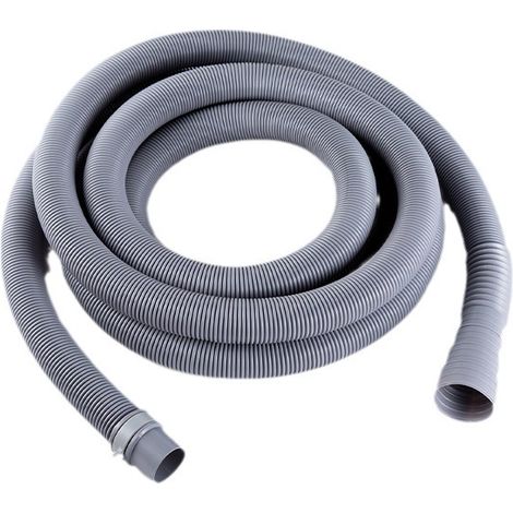 Tuyau de vidange pour lave-linge, rallonge universelle de 1,5 m avec colliers pour lave-linge et lave-vaisselle. (1/5)