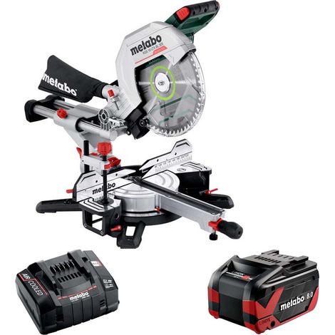 Metabo KGS 18 LTX BL 305mm 12"" Brushless Mitre Saw 18V INC 8ah Battery + Charger (1/5)
