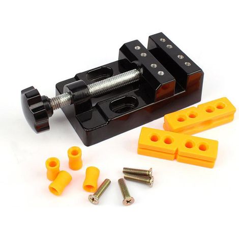 SJLERST Mini étau, étau de Perceuse de 57 Mm, étau de Machine pour Sculptures, Artisanat, Sculpture, Bricolage, Travail du Bois (1/5)