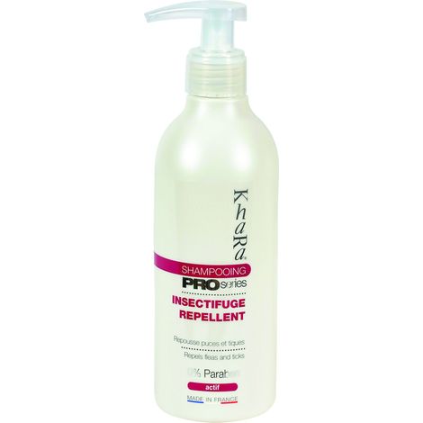 Shampooing insectifuge chien Khara : 250ml