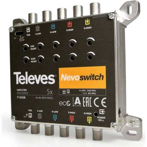 Televes Verstärker 5-fach MS510VGQ (1/5)