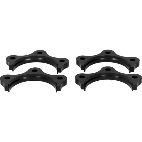 Kit entretoises d'essieu noires 6061 T6 aluminium, compatible Honda S2000 AP1/AP2 F20 2000-2009, noir (1/5)