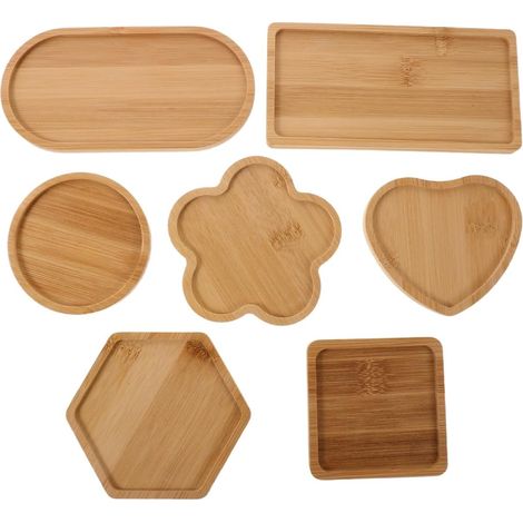 7pièces Vierges pour Mosaïque Dessous de Personnalisables Supports Décoratifs Multifonctionnels