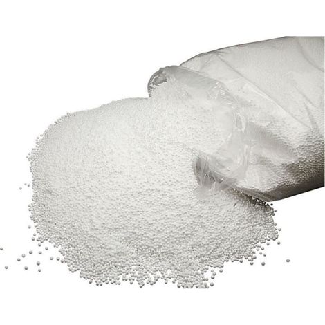 Granules de polystyrène - Diamètre 5 mm - 100 L - Couleur blanche