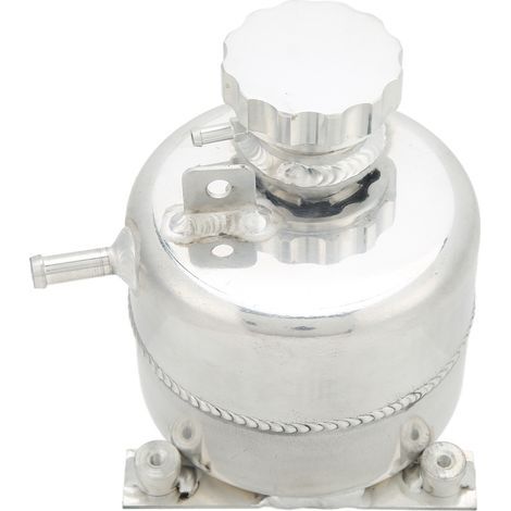 Kühlmittel-Ausgleichsbehälter für den Kühler, aus polierter Aluminiumlegierung, Ersatzteil für COOPER S R53 Modelle 2002-2006 (1/5)