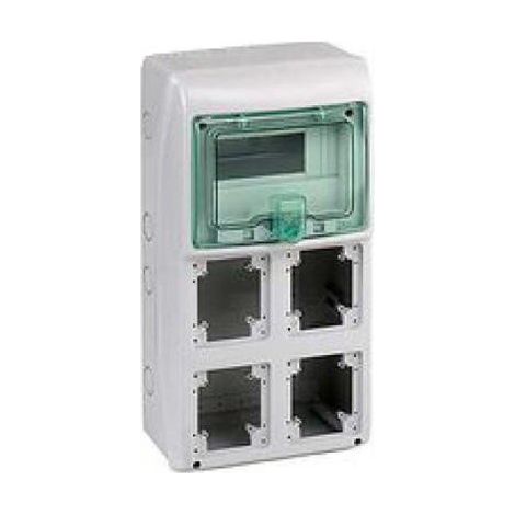 SCHNEIDER 13179 Cassettiera KAEDRA con 8 moduli 4 apertura 90x100