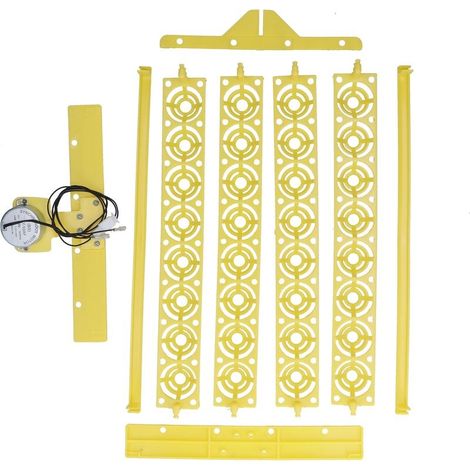 Tourne-œufs automatique 32 œufs – plateau plastique – hatcher – poulet / oie – 110V (1/5)