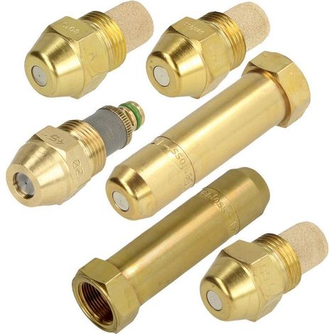 Danfoss – Gicleur chauffage central 0,5 gal/h – Angle de pulvérisation 80° – Pulvérisation optimale pour chaudières fioul à condensation – Cône plein S (1/3)