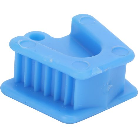Écarteur de joue professionnel en silicone dentaire orthodontique, bloc de morsure, bleu, taille M