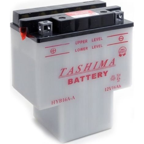 Batterie de voiture 12V 60Ah – Technologie AGM – Tension 12V – Longueur 242mm – Hauteur 190mm – Intensité courant 600A – Tashima - HYB16AAB (1/4)