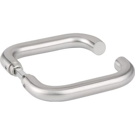 Manilla  para  puerta  de  cristal  1801  BASIC  01  VA  forma  U  4-KT.8mm  HERMAT (1/2)