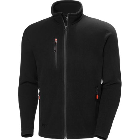 Veste Oxford Fleece Taille L noir (1/4)