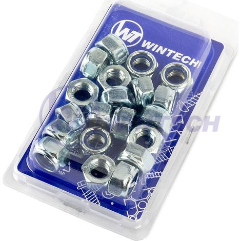 WINTECH Selbstsichernde Mutter DIN 985 Klasse 8 M12 ZB FBAQJ12000BBM1