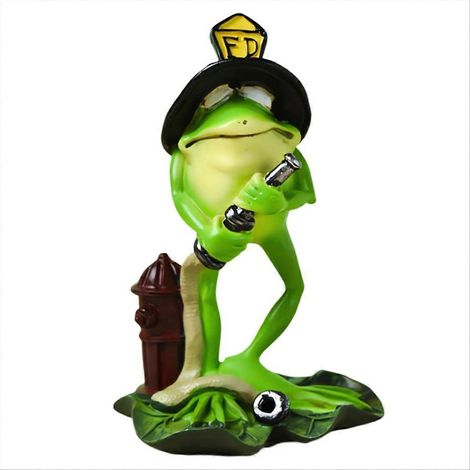 Frosch-Spielfiguren, Frosch-Basketballspieler-Geschenk, Froschstatue D (1/5)