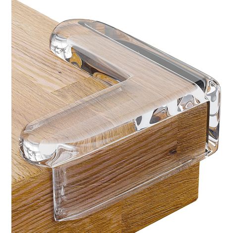 Protecteur D'Angle De Table - En Pvc Souple Et Sécurisé - Pour Meubles En Bois Métal Verre Ou Marbre - 10 Pièces (1/5)