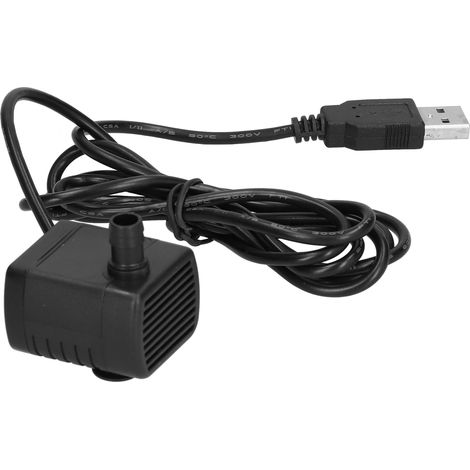 Pompe à eau sans balais USB mini immergée avec ventouse DC12V 200L/H hauteur de refoulement 150cm (1/5)