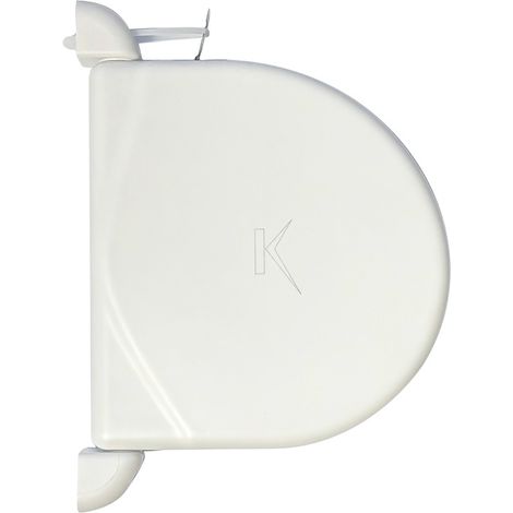 Enrouleur blanc sans sangle pour sangle 13mm - Finition : Blanc - - KINTECH (1/2)