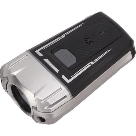 Phare avant de vélo LED rechargeable USB, étanche, 4 modes d'éclairage, pour vélo de route et casque. (1/5)