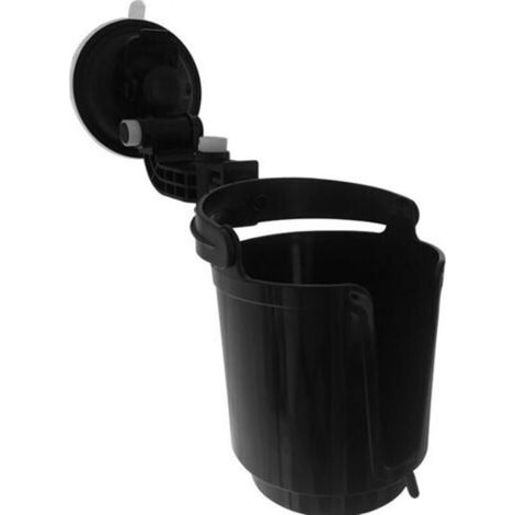 Portabotellas 2 en 1, portavasos y organizador para automóvil con ventosa, portavasos universal para automóvil y almacenamiento para asiento de automóvil (1/5)